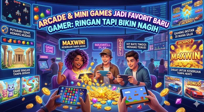 Arcade & Mini Games Jadi Favorit Baru Gamer: Ringan Tapi Bikin Nagih
